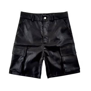 Pantalones Cortos de Cuero Casuales para Hombre, Uso en Exteriores, Precio al por Mayor, Logotipo Personalizado, Ligeros, Hechos en Pakistán - Product Image 1