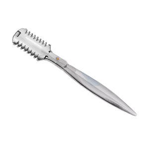 Barber Thinning <b>Razor</b> Layer Hair Trimming Cutting Comb with Replaceable <b>Razor</b> <b>Blade</b> Professional Hair Shaper <b>Razor</b> Comb - Product Image 1