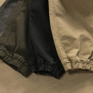 Streetwear Cargo Pants Loose Fit Baggy Style Heavyweight Cotton Cargo Pants Utility Multi Pocket Vintage Fashion Cargo Pant - Product Image 4