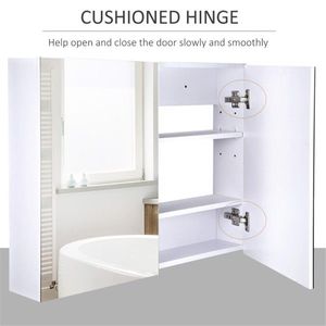 Wall Mounted <b>Smart</b> LED <b>Mirror</b> Frame Bathroom <b>Mirror</b> with Fogless Illuminated Battery Powered Feature for Salon and Bath Room - Product Image 4