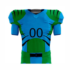 Uniforme de Fútbol Americano Personalizado de Alta Calidad, 100% Poliéster, Tela Suave al Tacto, Uniforme de Fútbol Americano para Jugadores de Equipo - Product Image 5