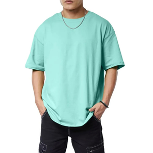 OEM T Shirt Custom Plain for Printing T-Shirts Cotton Wholesale Blank T-Shirt Manufacturer Men's T-Shirts - Product Image 3