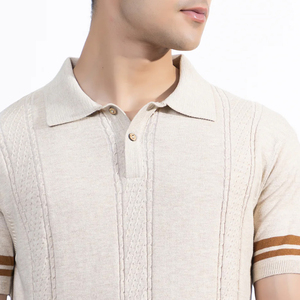 Camisetas Polo para Hombre en Color Sólido, Hechas con Tela Cómoda, Camisetas Polo Transpirables para Hombre Hechas en Fábrica para Usar en Verano - Product Image 3