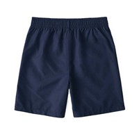 Shorts Bermuda décontractés pour hommes, couleur bleu uni, avec cordon de serrage, taille élastique, respirants, anti-plis, séchage rapide