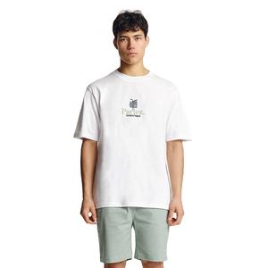 Camiseta de Diseño para Hombre, 100% Algodón, Cuello Redondo, Oversize, con Estampado, Ecológica, Transpirable, al por Mayor - Product Image 5