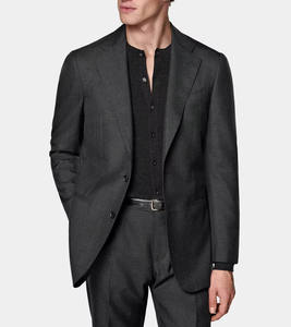 Traje Gris Elegante de Alta Calidad y Nueva Colección, Transpirable, para Hombre, Traje de Dos Piezas a Medida, Proveedor de Ropa Formal Personalizada OEM - Product Image 3
