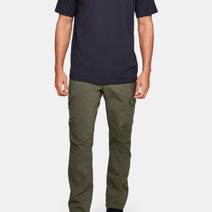 Pantalones de algodón elásticos para hombre, pantalón de Cargo, informal, OEM, personalizado - Product Image 4