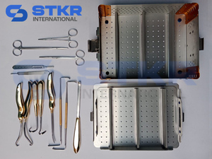 ชุดเครื่องมือผ่าตัดจมูก STKR INTERNATIONAL 13 ชิ้น ชุดผ่าตัดจมูกแบบใช้ซ้ำได้ ทำจากสแตนเลสสตีล ชุดตรวจวินิจฉัยด้วยมือสำหรับหูและตา - Product Image 2