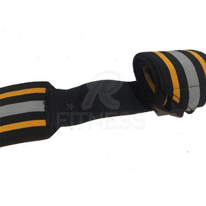 สายรัดข้อมือผ้าฝ้าย RC Fitness OEM คุณภาพพรีเมียม ปรับได้ น้ำหนักเบา สำหรับยกน้ำหนัก ใช้ได้ทั้งชายและหญิง ประสิทธิภาพสูง - Product Image 1