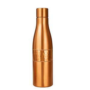 Handmade Pure <b>Copper</b> <b>Water</b> <b>Bottle</b> Leakproof Ayurvedic <b>Copper</b> Vessel For Yoga & Gym <b>Wholesale</b> Jointless Hammered <b>Copper</b> Drinkware - Product Image 2
