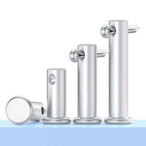Jinggong Galvanized GB882 T-Type Flat Head with Hole M4 M5 M6 M8 M10 M12 <b>Pin</b> Locating <b>Pins</b> with Cylinder for Various Sizes - Product Image 1