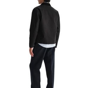 Veste en jean vintage personnalisée pour homme, style usé, tendance streetwear, veste de travail en toile de coton - Product Image 6