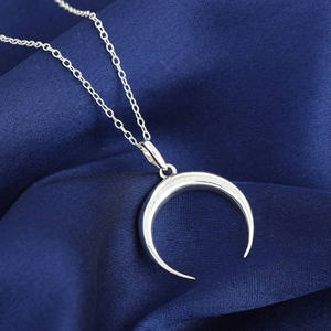 Top <b>Solid</b> 925 Sterling <b>Silver</b> Horseshoe Semi Mounting Charm Pendant Blank Setting Resin Ashes Work <b>Necklace</b> Fine Pendant Jewelry - Product Image 4