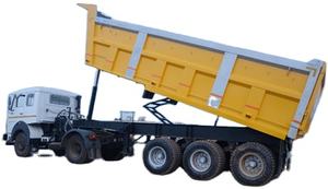 Camion à benne basculante hydraulique à haute efficacité de nouvelle génération, très vendu, pour les projets miniers et routiers - Product Image 3