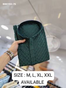 Colección de Kurta-Payjama de Viscosa Rayón de Excelente Calidad con Bordado Lucknowi y Botones Elegantes, Proveedor de India para Ropa Festiva - Product Image 3