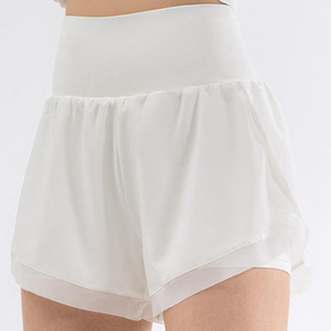 Shorts Deportivos para Mujer, OEM ODM, Bordados, Ecológicos, Transpirables, de Cintura Alta, Resistentes a las Flexiones, para Correr, Ciclismo, Entrenamiento y Actividades Deportivas - Product Image 3