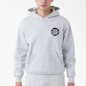 Sweat à capuche en molleton épais 100% coton délavé sur mesure, teint en pièce, style streetwear, vente en gros - Product Image 1