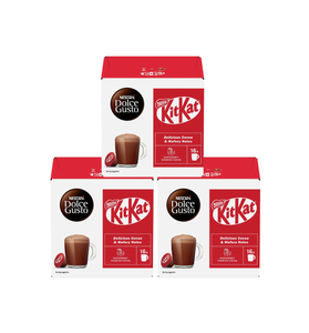Caja de 16 Cápsulas de Nescafé Dolce Gusto KitKat por Paquete - Ideal para Exportación y Clubes Mayoristas - Product Image 1