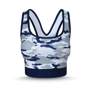 Sujetador deportivo sin costuras de alto soporte, cómodo para yoga y entrenamiento, ropa de fitness al por mayor, ropa de gimnasio para mujer, con logo frontal, transpirable - Product Image 4
