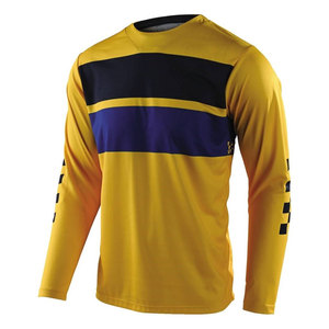 Maillot de cyclisme personnalisé haute performance avec empiècements en mesh respirant et construction extensible pour l'entraînement cycliste longue distance - Product Image 1