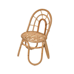 Luxury Natural Rattan Kids <b>Chair</b> Handmade Wicker <b>Children</b> Seating <b>Chair</b> Eco Friendly Home Decor Direct Factory Manufacturer - Product Image 1