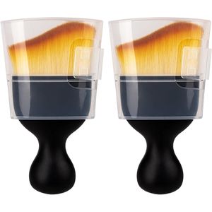 2pcs Soft Bristles Car Interior Detailing <b>Brush</b> Auto Car Detailing <b>Dusting</b> <b>Brush</b> Dashboard Cleaning Tool for Car Wash <b>Brushes</b> - Product Image 1