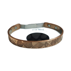 Indian Manufacture Metal Pure Copper <b>Bracelet</b> <b>Healing</b> Meditation Jewelry Adjustable Cuff <b>Bracelet</b> for Men & Women - Product Image 1