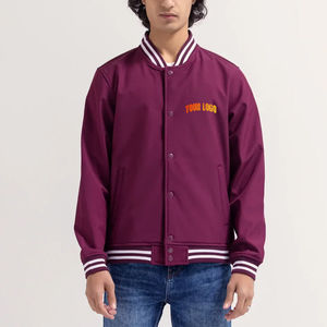 Chaqueta Varsity Personalizada con Logotipo, Chaqueta de Béisbol con Bordado Chenille y Parches Personalizados para Hombre - Product Image 4