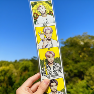 BTS Butter Officiel : Lot de 4 photos coupées (RM, Namjoon) – Avantage de précommande Weverse – Marchandises Tarot - Product Image 3