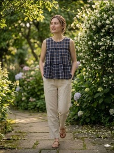 Latest Women Casual and Office Wear in Linen Cotton Kurti Set Comfortable Fit for Summer Special Collection Readymade for Women - Product Image 6