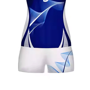 Durable Premium Mesh Custom <b>Volleyball</b> Teamwear Uniforms Quick Dry Full Color Sublimation Woman <b>Volleyball</b> Uniform <b>Set</b> - Product Image 4