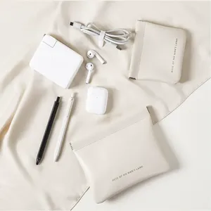 Porte-monnaie en toile de coton personnalisé avec logo brodé pour cadeau d'entreprise, cadeau promotionnel, faible MOQ, fabriqué en Thaïlande - Product Image 1
