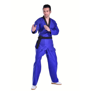 Trajes de Karate Unisex de Último Diseño, Color Azul, 340 Gsm, Kimono de BJJ con Estampado por Transferencia de Calor, Traje de Karate para Competencia - Product Image 1