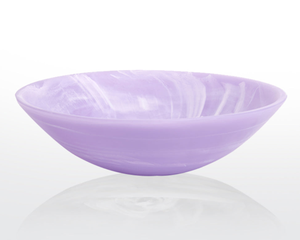 Purple Modern Resin <b>Ice</b> <b>Cream</b> Dessert <b>Bowl</b> Handmade Polished Eco-Friendly Dishwasher Safe for Wedding Home Gifting Food Service - Product Image 1