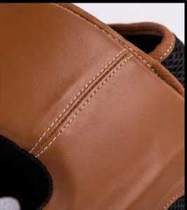Casque de boxe en cuir léger et durable en PU pour hommes, équipement de kickboxing, arts martiaux et protection pour la boxe - Product Image 5