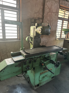 Machine à fraiser universelle robuste d'occasion n° Table de travail Ernault Somua modèle Z1C, dimensions 1200 x 300 mm - Product Image 3