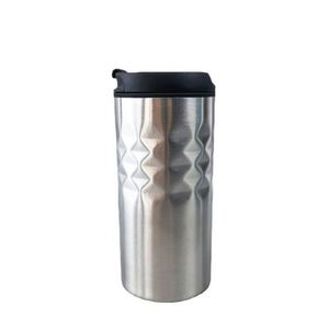 New Rhombic <b>Stripes</b> Vacuum Insulated Stainless Steel <b>Car</b> Cup Double-Layer Water Bottle - Product Image 1