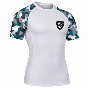 Design Custom Printed <b>Rash</b> <b>Guard</b> Moisture Wicking <b>Rash</b> <b>Guards</b> <b>Mens</b> Compression Rashguard Shirt <b>Mens</b> Camo Sleeve Tee - Product Image 2