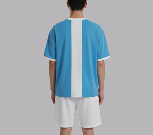 เสื้อยืดผู้ชายคอลเลคชั่นใหม่ 22 แบบ สำหรับฤดูร้อน ผ้าฝ้ายถัก 100% ระบายอากาศได้ดี - Product Image 5