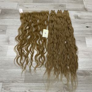 Vente chaude Coloré Naturel Ondulé HD Frontal Lace Raw Paquets Vietnamiens Swiss HD Cheveux Humains - Product Image 6