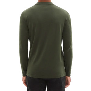 เสื้อยืดแขนยาว OEM ผู้ชาย ทรงหลวม ใส่สบาย ผ้าฝ้าย ระบายอากาศ น้ำหนักเบา คอกลม เหมาะสำหรับออกกำลังกาย - Product Image 2