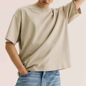 T-shirt homme 2026 à manches courtes, col rond, en coton doux, respirant et confortable, pour le quotidien, style décontracté urbain, été - Product Image 3