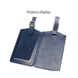 ป้ายติดกระเป๋าหนังรุ่น Elite Series ตกแต่งด้วยฮาร์ดแวร์สีทอง หนังแท้คุณภาพสูง สำหรับการเดินทาง รุ่น LTG-0327 - Product Image 2