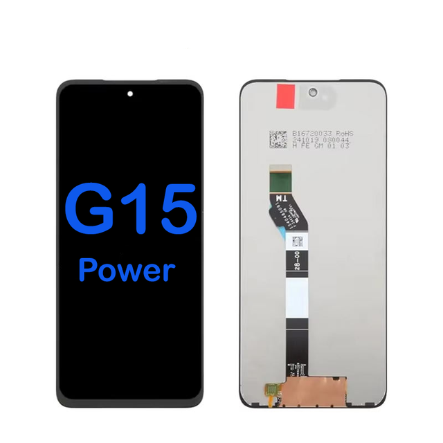 Original High Quality LCD Touch Screen Digitizer Replacement Assembly with 1 Year Warranty 100% Tested Motorola Moto G15 Power