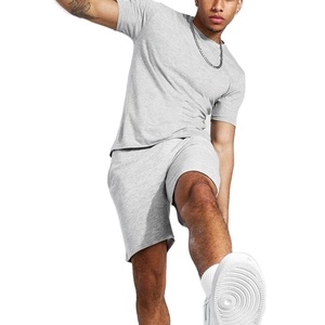 Ropa de verano personalizada al por mayor para hombre conjunto de dos piezas 2025 - Product Image 3