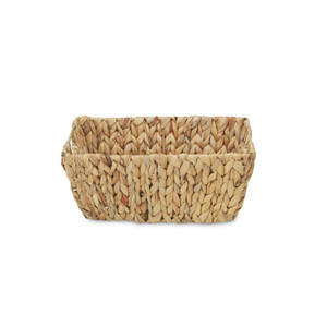 Panier de rangement décoratif en jonc de mer naturel accessoire décoratif tissé pour la maison - Product Image 1