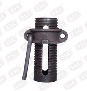DELITE D.S.C. Manchon de support avec écrou 76 mm en fonte ductile haute résistance, composant de coffrage pour la construction, commande en gros - Product Image 4