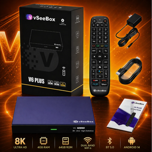 V6 Plus Streaming avec commande vocale Vseebox E lite Ultra 8k livraison le jour même - Product Image 3