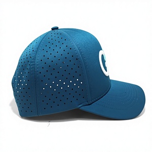 Casquette de sport pour adultes respirante à 6 panneaux, structurée, avec logo personnalisé brodé, couleur OEM ODM, fabriquée au Vietnam, découpée au laser, pour activités de plein air - Product Image 3