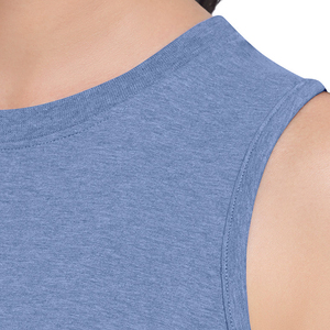 Camiseta sin mangas azul jaspeado para mujer 2026, corte holgado, estilo casual, para verano, gimnasio, yoga, ropa de calle y uso diario - Product Image 6
